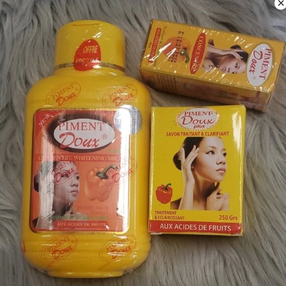 Piment Doux Whitening Milk and Soap Set - Picture 1 of 1